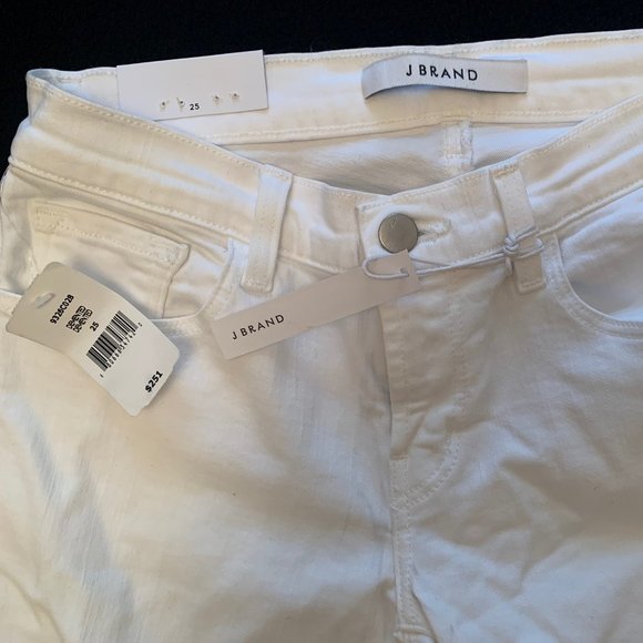 J Brand White Ripped Jeans - Brand New, Tags On - Picture 4 of 5